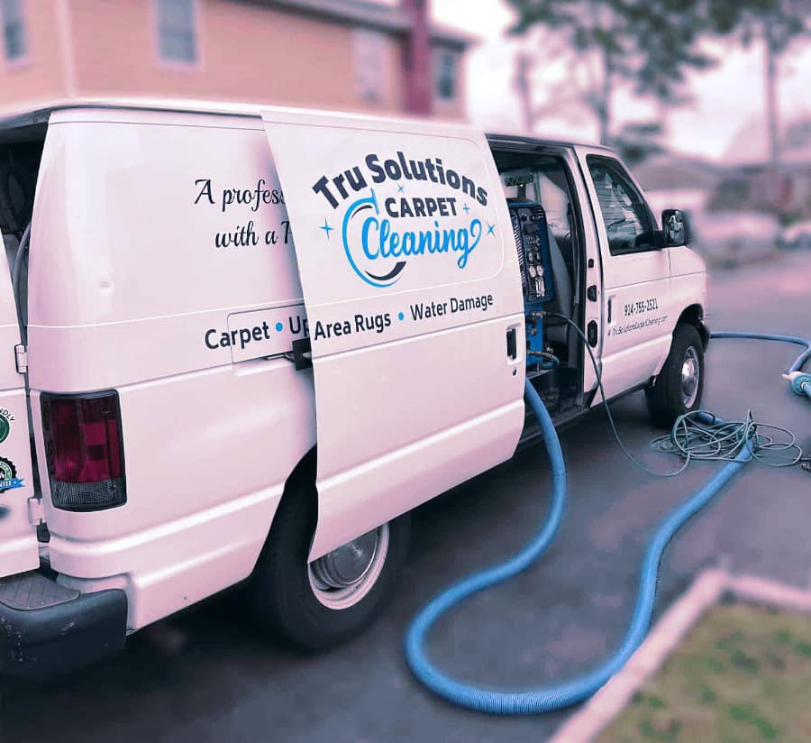 Tru Solutions Carpet Cleaning Van